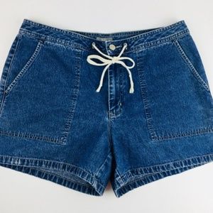 Womens Bass Denim Jean Shorts